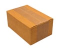 Close brown paper box Royalty Free Stock Photo