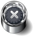 Close Button Royalty Free Stock Photo