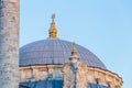 Exterior view of Ortakoy Mosque near bosphorus Royalty Free Stock Photo