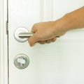 Close door knob