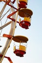 Close ferris wheel Royalty Free Stock Photo