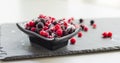 Frozen Mixed Fruit Berries Red Currant Cranberry Raspber Royalty Free Stock Photo