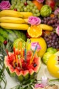 Close fruit display