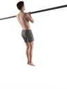 Close grip pull ups