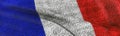 Close of grunge Flag of France. Grunge French flag abstract