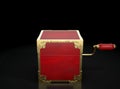 Close Jack-In-The-Box Antique Royalty Free Stock Photo