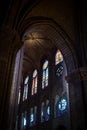 Notre Dame de Paris Inside 2 Royalty Free Stock Photo