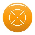 Close radar icon orange