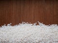 Concept grain rice background, organic rice seed