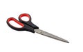 Close scissors on white background + clipping path