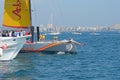 A Close Shave At The Volvo Ocean Race near Miss sailing yacht yachting boats