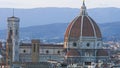 Close shot of the duomo in florence, italy Royalty Free Stock Photo