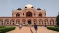 Close shot of Humayun`s Tomb Royalty Free Stock Photo