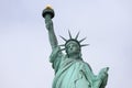 Close shot of the Statue of Liberty Royalty Free Stock Photo