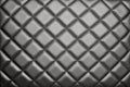 close snapshot of a quilted vinyl in grey