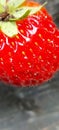 Close strawberry picture Royalty Free Stock Photo