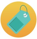 Close Tag isolated vector icon which can be easily edit or modified Royalty Free Stock Photo