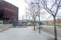 close to the CCB, cultural center Buin Bilbao-Basque country-Spain. Royalty Free Stock Photo