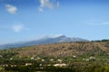 Etna is an active strato volcano on the east coast of Sicily,