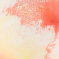 close up of abstract creative orange background