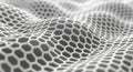 Abstract Hexagonal Grid Surface with Wavy Organic Form and Depth of Field background texture Royalty Free Stock Photo