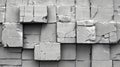 Abstract Gray Stone Cube Wall Texture Good Resolution Stock Photo Royalty Free Stock Photo
