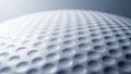 Close up abstract macro texture of a white golf ball dimples Royalty Free Stock Photo