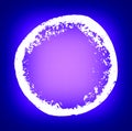 Abstract purple circle