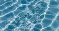 Close-up of Rippling Blue Water Surface with Light Reflections clear clean Royalty Free Stock Photo