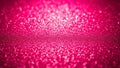 Vibrant pink glitter background with sparkling bokeh effect and soft focus Royalty Free Stock Photo