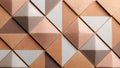 Geometric Textured Tile Pattern in Earth Tones Royalty Free Stock Photo