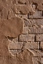 Close up of aged adobe wall Royalty Free Stock Photo