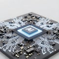 AI Chip: Artificial Intelligence Processor Royalty Free Stock Photo