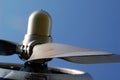 Close-up of an Airplane's Propeller at Rand Airport in South Africa