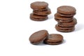 Close up of alfajores Royalty Free Stock Photo