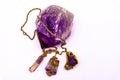 Amethyst Jewelry with an Amethyst Crystal