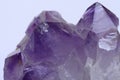 Close up of amethyst