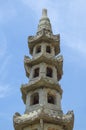 Ancient pagoda at Wat Phra Kaew Bangkok Thailand Royalty Free Stock Photo