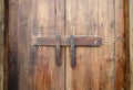 Close up of ancient wooden wall Royalty Free Stock Photo