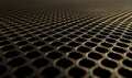 Abstract Hexagonal Mesh Texture with Dramatic Lighting Royalty Free Stock Photo