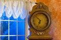 Close up of an antique clock Royalty Free Stock Photo