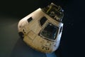 Close-up of the Apollo command module Royalty Free Stock Photo