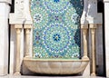 Close up of Arabic Architecture. King Hassan II Mosque, Casablanca, Morocco Royalty Free Stock Photo