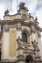 Close-up of Archicatedral Cathedral of Saint Jura, Lviv, Ukraine