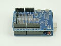 Close up of Arduino board