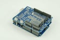 Close up of Arduino board