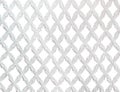 Artificial white crown flower mesh in seamless embroidery patterns isolated on background Royalty Free Stock Photo