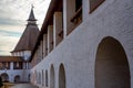 Close up of Artillery Tower in Astrakhan Kremlin Royalty Free Stock Photo