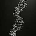 Close-up artistic images and Genetic Structures and DNA their structures with artistic flair. Royalty Free Stock Photo