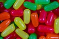 Close up of assorted multicolored candies